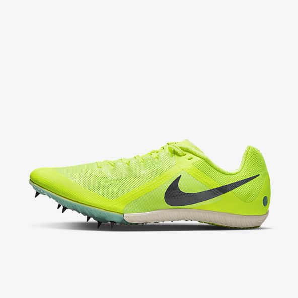 Neon yellow track spikes sales